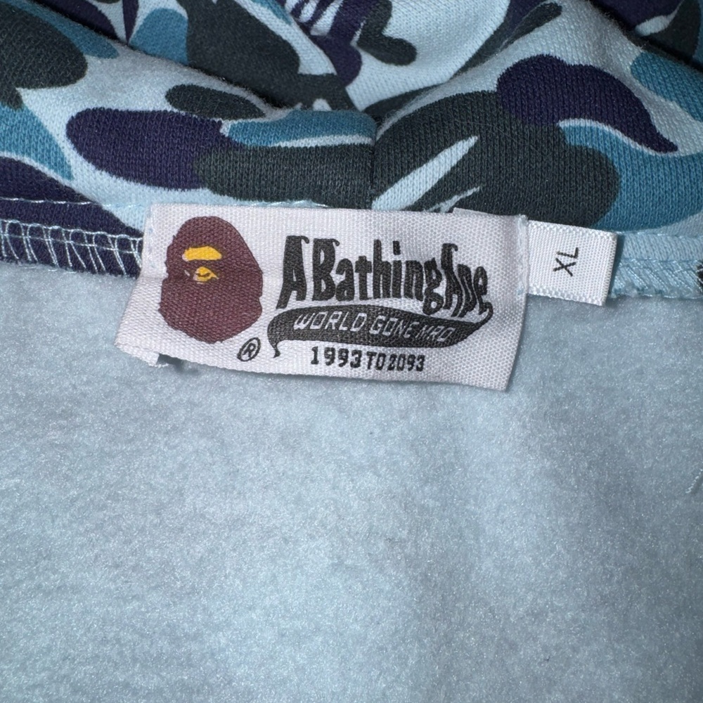 Bape Blue Camo Performance Jacket - image 7